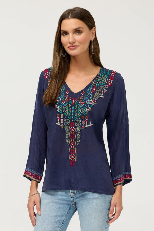 WINKLE BLOUSE - Johnny Was Trending