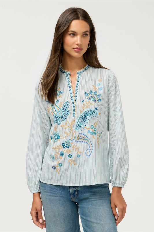 RELAXED SWING BLOUSE - Johnny Was Signature