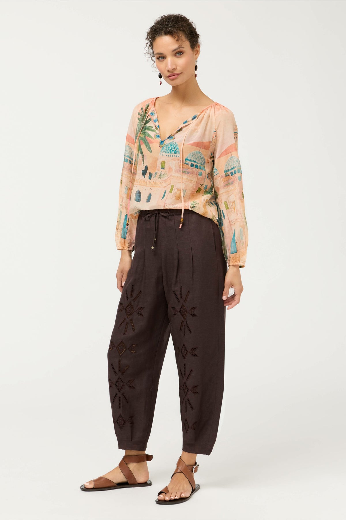 LYSANDER BARREL PANT - Johnny Was New