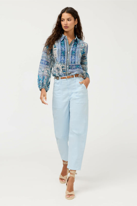 RELAXED YOKE SHIRT - Johnny Was Recommended