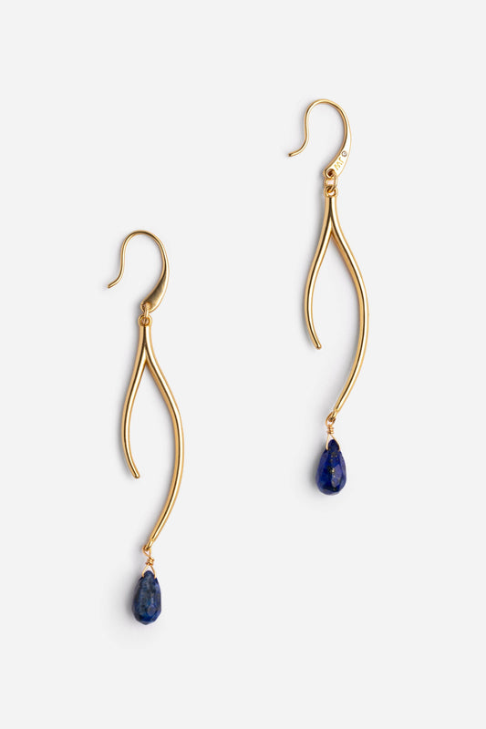 SEMIPRECIOUS TEAR DROP BRANCH EARRINGS - Johnny Was New