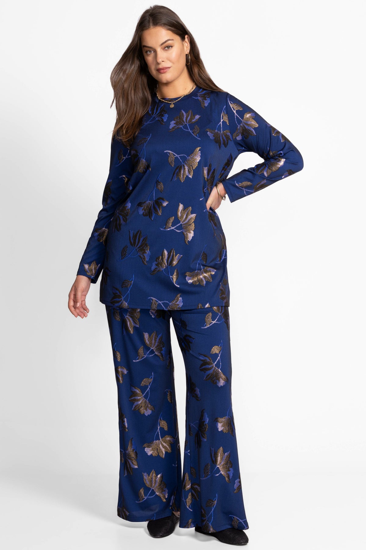 JENNA METALLIC TUNIC - Johnny Was Popular